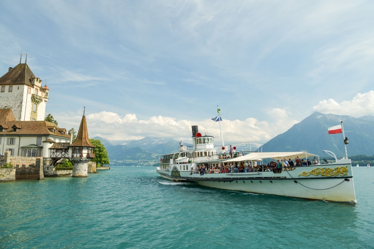 Lake Thun and Lake Brienz Day Pass for Lake Boat Cruise Day Pass 2nd travel class