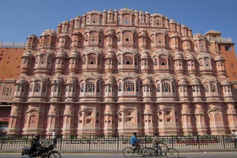 Vanuit Delhi: Jaipur-tour op dezelfde dag met de autoTour alleen met autobestuurder en gidsservice