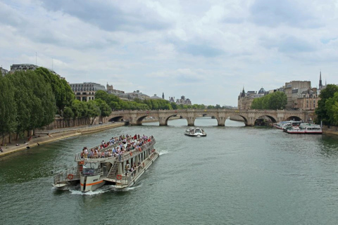 Paris: Catacombs Entry Ticket, Audio Guide, and River Cruise Catacombs Entry and Audio Guide with Cruise