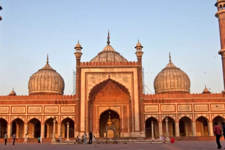 Delhi : Old and New Delhi visite privée de la ville en voitureVisite privée de l'ancienne et de la nouvelle Delhi avec billets d'entrée
