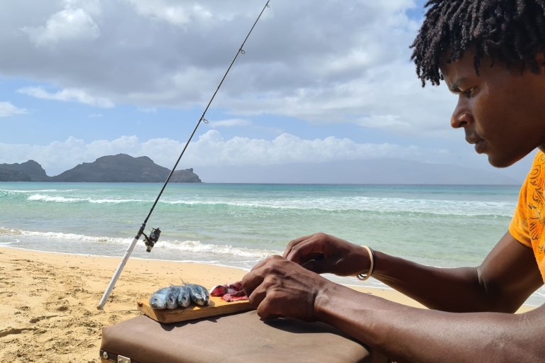Mindelo: Experiencia de pesca y barbacoa