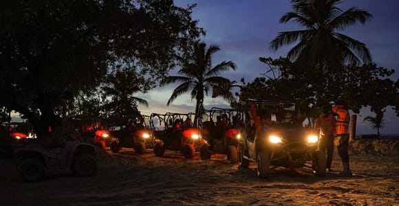 Punta Cana: Nightfall Buggies Tour & Carnival Show