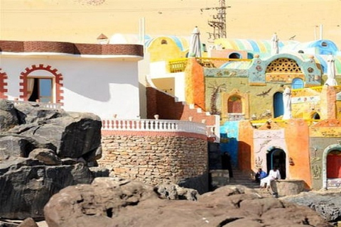 Aswan: Shared Half-Day tour of The Nubian Village Aswan: Shared Half-Day tour of The Nubian Villiage &guide