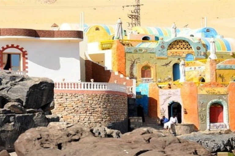 Aswan: Gedeeld bezoek van een halve dag aan het Nubische dorpAswan: gedeelde tour van een halve dag door het Nubische dorp en gids