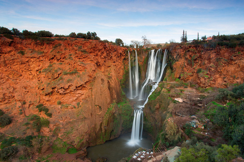 &quot;Cachoeira Ouzoud: Fuga de 1 Dia em Marrakech&quot;De Marrakech: Cachoeiras Ouzoud, caminhada e passeio de barco