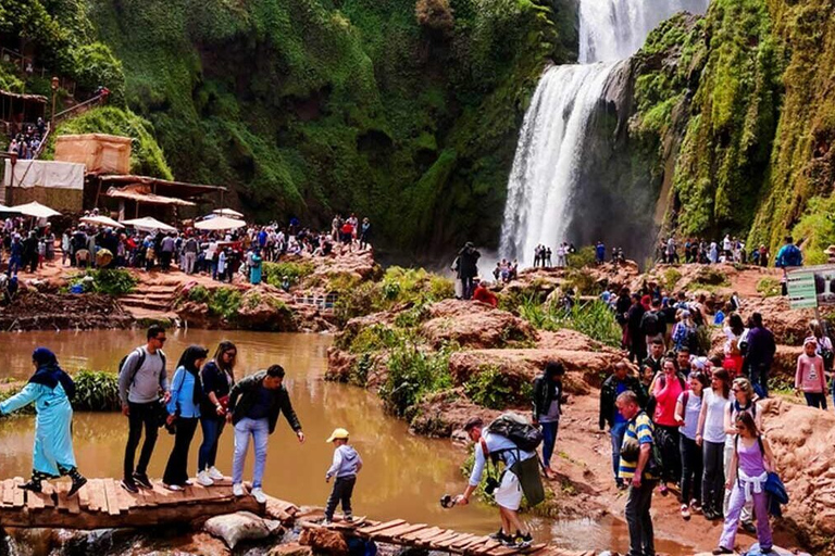 &quot;Cachoeira Ouzoud: Fuga de 1 Dia em Marrakech&quot;De Marrakech: Cachoeiras Ouzoud, caminhada e passeio de barco