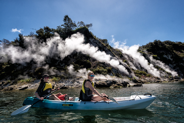 Rotorua: Waimangu Valley Walk and Steaming Cliffs Kayak TourRotorua: Guided Waimangu Walk and Steaming Cliffs Kayak Tour