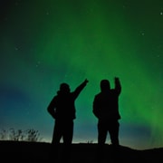 From Tromsø: Aurora Snowshoe Hike