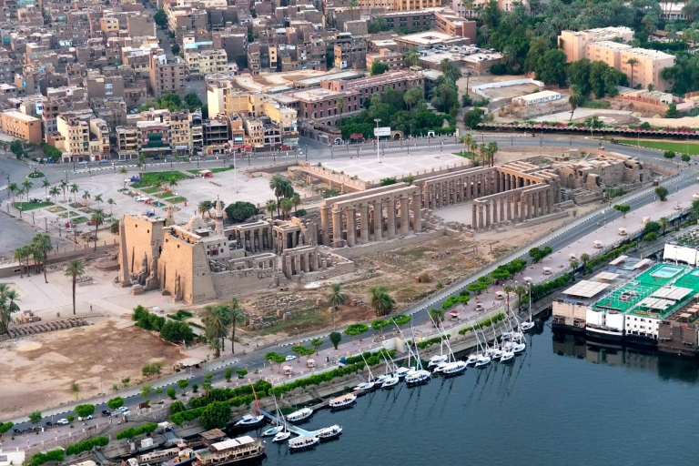 Luxor: One package Luxor Hot Air Balloon With Full Day Tour