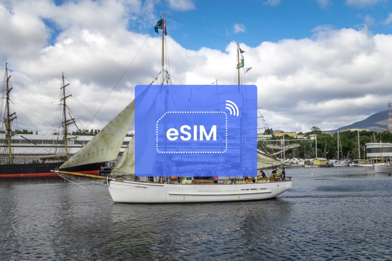 Hobart: Australia/ APAC eSIM Mobilny pakiet danych w roamingu20 GB/ 30 dni: 22 kraje azjatyckie