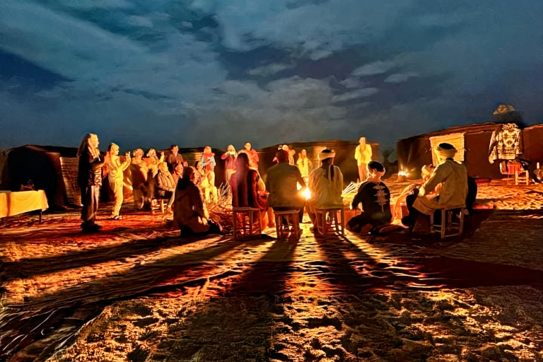 Z Marrakeszu: 3-dniowa wycieczka po pustyni do AgadiruStandardowy namiot kempingowy