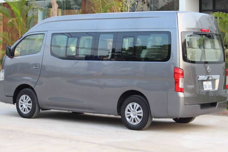 Prywatny odbiór i transfer z lotniska Siem Reap Angkor (SAI).Minivan dzienny (przyjazd)