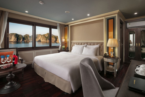 3-dniowy bungalow w Ninh Binh i 5-gwiazdkowy rejs po zatoce Ha Long