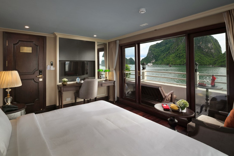 3-dniowy bungalow w Ninh Binh i 5-gwiazdkowy rejs po zatoce Ha Long