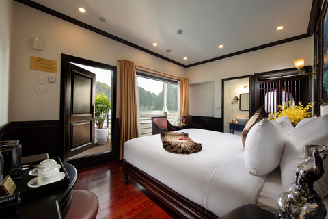 3-dniowy bungalow w Ninh Binh i 5-gwiazdkowy rejs po zatoce Ha Long