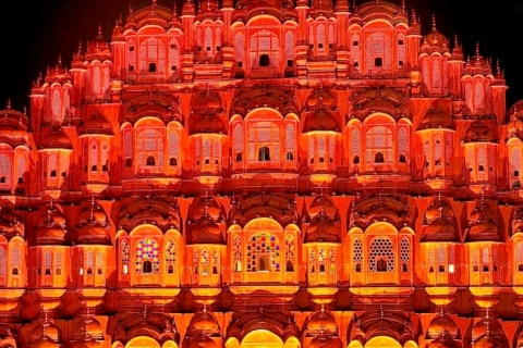 Z Delhi: Jaipur Royal Tour (różowe miasto Radżastan)