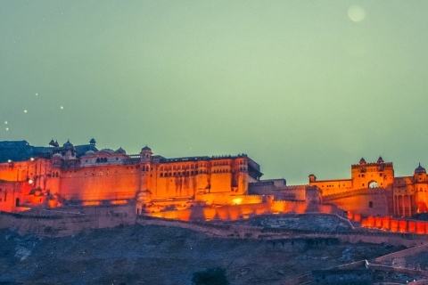 De Delhi : Visite royale de Jaipur (ville rose du Rajasthan)