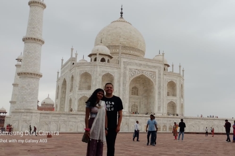 Z Delhi: 2-dniowa wycieczka do Agry i Jaipur po Złotym TrójkącieBez hotelu