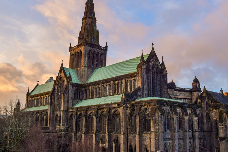 Visite guidée à pied de Glasgow avec billet de train