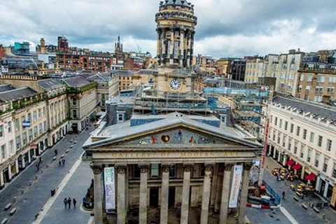 Visite guidée à pied de Glasgow avec billet de train