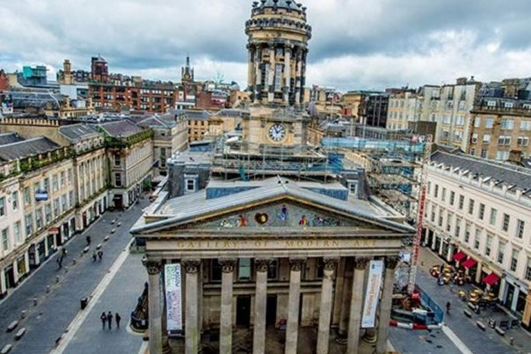 Passeio guiado a pé por GlasgowExcursão a pé guiada por Glasgow com bilhete de trem