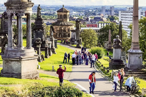 Begeleide wandeling door Glasgow met treinkaartje