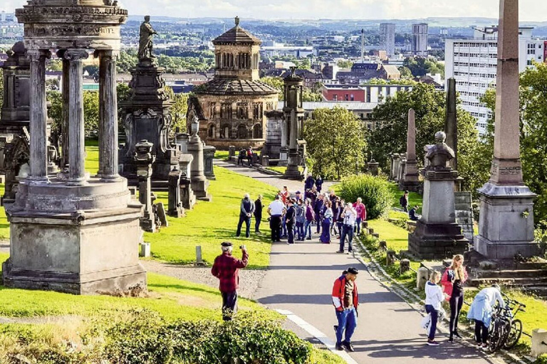 Visite guidée à pied de Glasgow avec billet de train