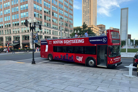 Boston: Hop-On Hop-Off Double-Decker Bus Sightseeing Tour
