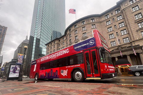 Boston: Hop-On Hop-Off Double-Decker Bus Sightseeing Tour