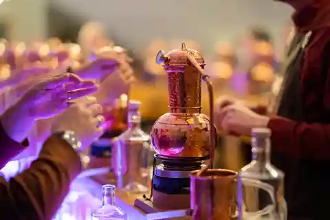 Destilaria da cidade de Aberdeen: Experiência na escola de gin