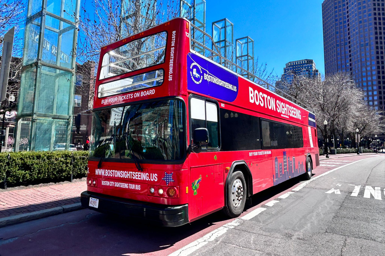 Boston Sightseeing: Single Ride Pass With Double-Decker Bus