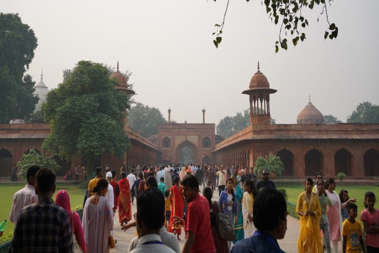 Entrée rapide au Taj Mahal avec entrée incluse.