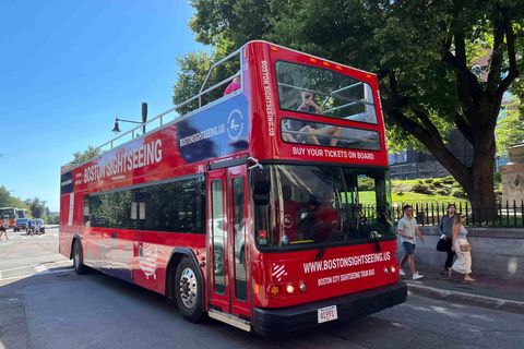 Boston Sightseeing: Single Ride Pass With Double-Decker Bus