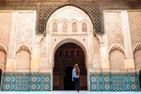 De Taghazout ou Agadir: Passeio guiado de um dia em MarrakechTour de Agadir