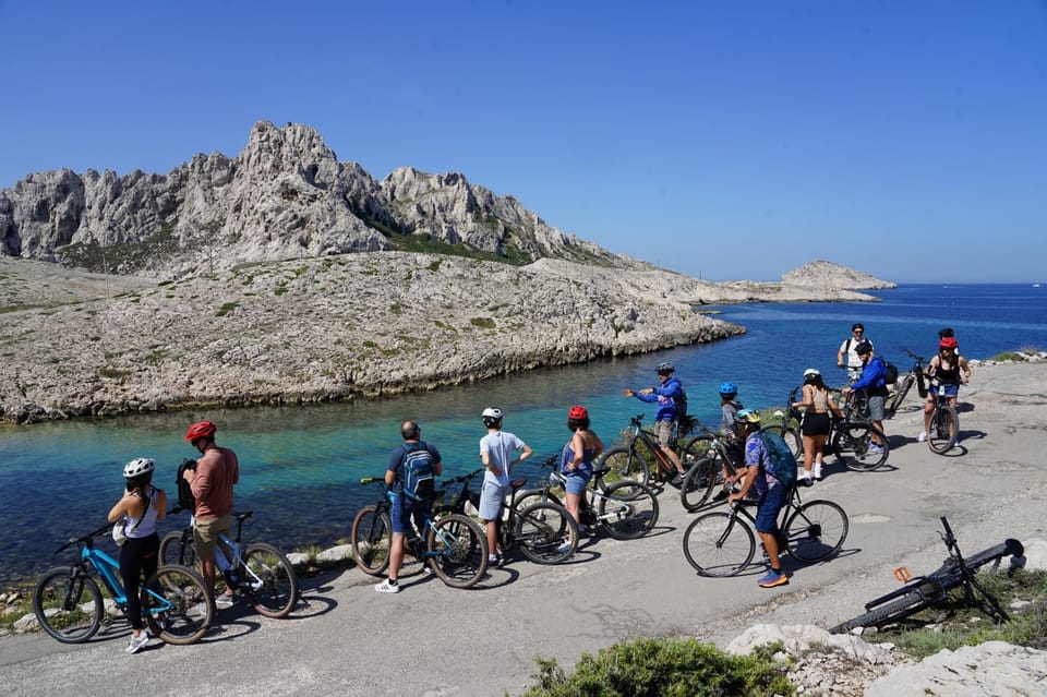 From Marseille, Guided E-Bike Tour to Calanque de Sormiou - Hizvo