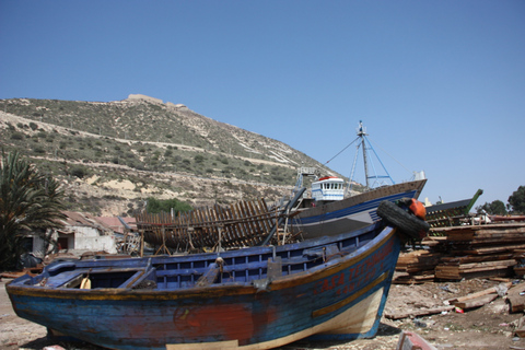 Agadir eller Taghazout Sightseeing gammal stad med stor marknadFrån Taghazout