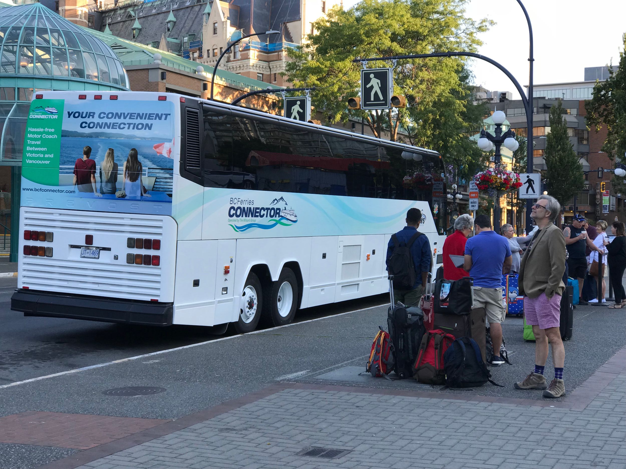 Victoria nach Vancouver Fähre mit Bustransfer