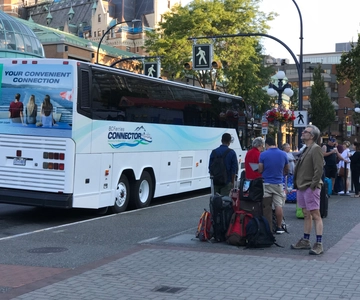 Victoria to Vancouver Ferry with Bus Transfer