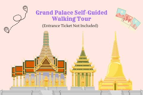 Bangkok : Visite guidée à pied du Grand PalaisBangkok's Top 4 : L'offre groupée Palace & Wats Audio Tour