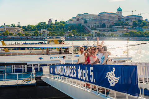 Budapest: Daytime Hop-on Hop-off Cruise with Welcome Drink Budapest: Daytime Hop - on Cruise