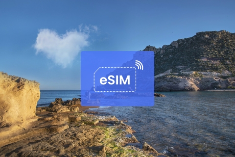 Rhodes Island: Greece/ Europe eSIM Roaming Mobile Data Plan 20 GB/ 30 Days: 42 European Countries