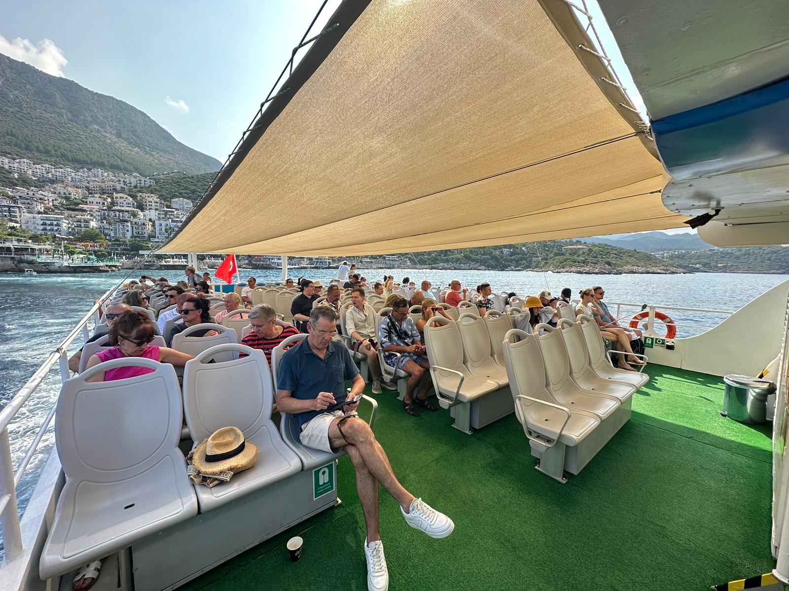 Kas/Kalkan: Hin- und Rückfahrt mit der Fähre nach Kastellorizo