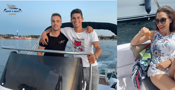Poreč: Privater Wassersportausflug auf einem Schnellboot