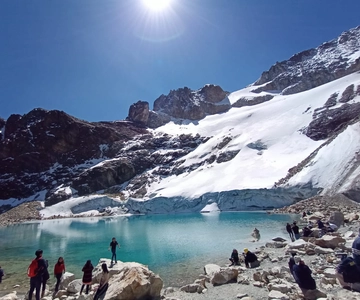 La Paz: Caminhada guiada na montanha Charquini