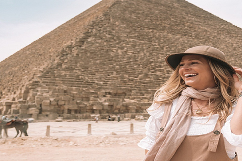 Cairo: Shared Half-Day tour of the Pyramids of Giza &guide