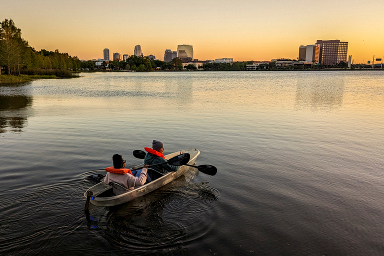 Orlando: Sunset Clear Kayak or Paddleboard in Paradise Tour Sunset Tour