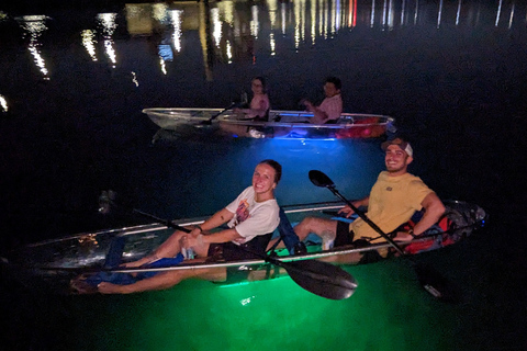 Orlando : Visite nocturne en kayak ou en paddleboard à diodes électroluminescentes