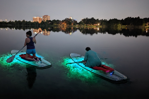 Orlando: Tour noturno de caiaque ou paddleboard com iluminação LED