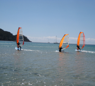 Planche à voile à Malmö