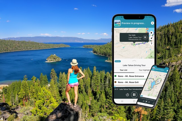 Visit Lake Tahoe Self-Guided GPS Audio Tour in Reno